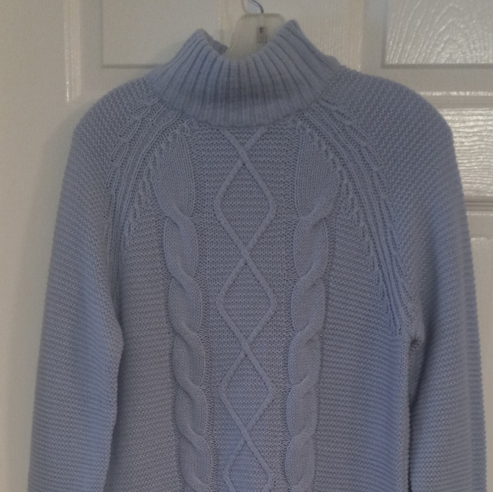 Baby Blue Sweater/Sweater Dress